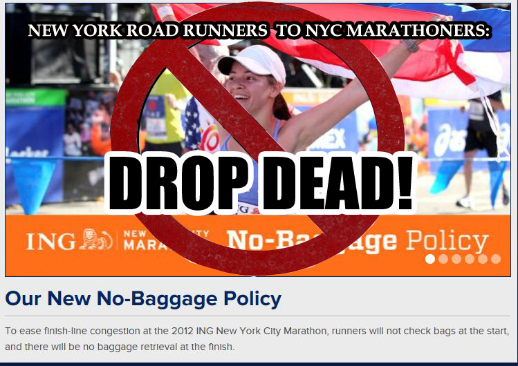 What does NYPD do for security during NYRR marathons?